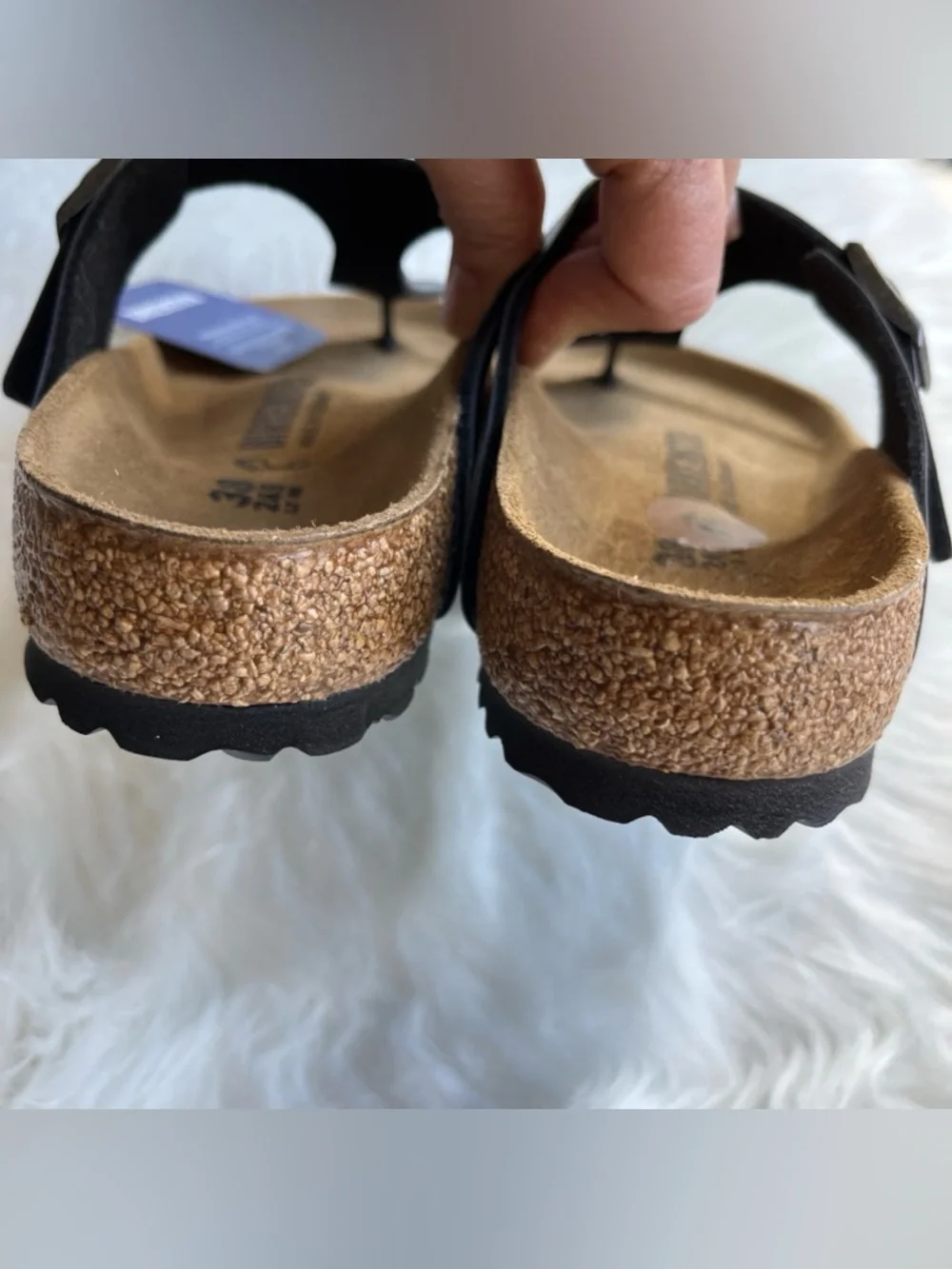 🆕Birkenstock Gizeh Grey
Metallic Thong Sandal Size 8 - Picture 5 of 9